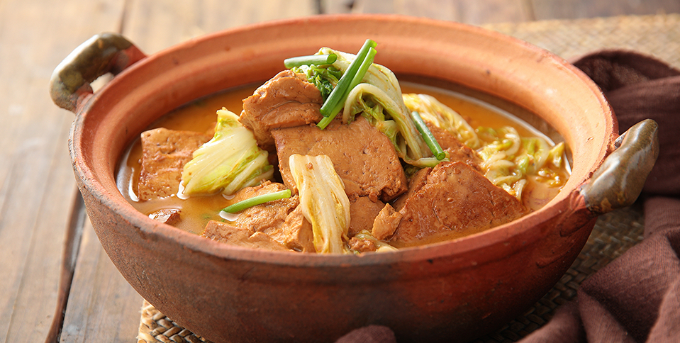 骨湯燉老豆腐